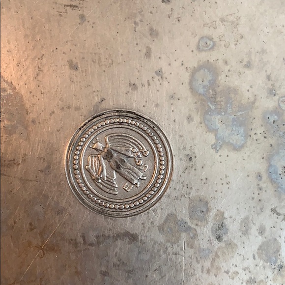 Pewter decorative DEER PLATE - Picture 3 of 4